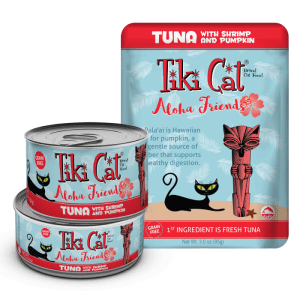 Tiki Cat Aloha Tuna Shrimp Pumpkin Tiki Cat, Aloha, shrimp, Pumpkin, tuna